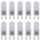 thumbnail image 1 of G9 Halogen Bulbs 10 Pack 40W 230V Warm White Frosted Capsule Light Bulbs for Office Lighting, 1 of 5