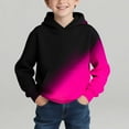 thumbnail image 1 of Sudadera con capucha para niño, con estampado de color, manga larga, informal, deportiva, con capucha, manga larga, sudadera con capucha, top con inserciones en los hombros, blusa de poliéster para ni, 1 of 7