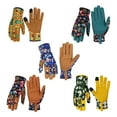 thumbnail image 7 of Gardening Gloves for Women Men, Breathable Thorn Proof Gloves for Yard Work, Microfiber Leather Puncture Resistant Garden Gloves for Digging Planting Pruning Weeding, 7 of 7