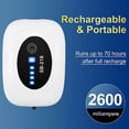 thumbnail image 3 of Battery Operated Aquarium Air Pump, Silent Rechargeable Portable Fish Air Pump, 3 of 5