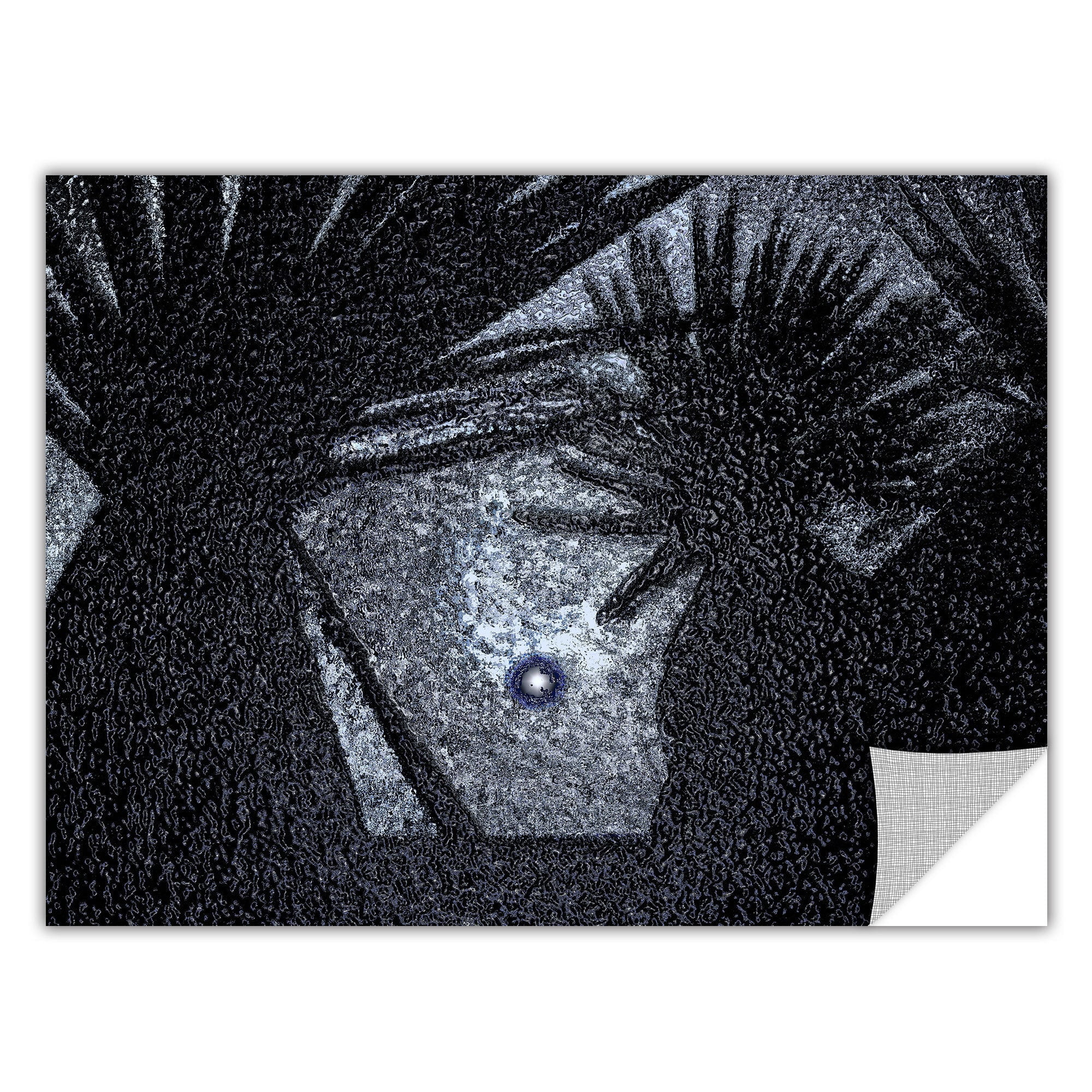 Artapeelz Dean Uhlinger "In A Blue Moon" Removable Wall Art Graphic
