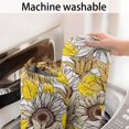 thumbnail image 5 of Yellow Brown Sunflower Pattern Bathroom Rugs Mat,Non Slip Microfiber Bathroom Rug,Rubber Backing,Soft Bathroom Mats for Bathroom Floor,Tub and Shower,17x27in(43x68cm), 5 of 5