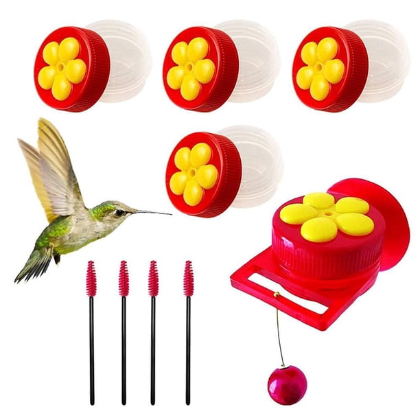 Alimentador De Colibrí Alimentador De Pájaros De Jardín De Plástico Para La Decoración Del Dispositivo De Alimentación De Pájaros Al Aire Libre matsuzay PT002558-02