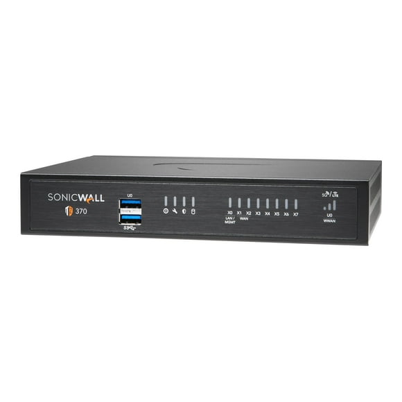 SonicWall TZ370 - Haute Disponibilité - Appareil de Sécurité - 1 Go - de Bureau