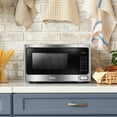 thumbnail image 4 of Danby Designer DDMW1125BBS 1.1 Cu.Ft. Countertop Microwave With Stainless Steel Front, 4 of 8
