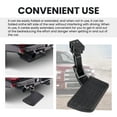 thumbnail image 4 of Truck Side Step Compatible with Ford F150 2015-2020, 75312-01A, 7531201A,7530815,75308-15, Retractable Bumper Tailgate Step, 400 lbs Capacity, 4 of 7
