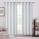 thumbnail image 1 of Cortinas Blackout para recamara o Sala 2 Paneles, Cortinas de oscurecimiento, con Ojales, Aislamiento Térmico y Reducción Ruido, Tela 100% Poliéster, Impermeable y Suave, Blanco, 52" x 84,Blanco, 1 of 7