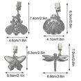 thumbnail image 2 of Tablecloth Weights Metal Table Clip Pendant 8Pcs Antique Butterfly Weights Clip compatible Outdoor Garden Party Picnic Camping Table_Special Gift, 2 of 4