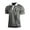 Gray, variant on Yiaimeir Men's Three Button Printed Lapel Short Sleeve T-Shirt Top Streetwear,Size M-3XL