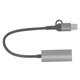thumbnail image 5 of USB to Ethernet adapter Type C RJ45 1000 Mbps aluminum alloy plug and play USB 3.0 hub for laptop computer phone RJ45 1000 Mbps, 5 of 5