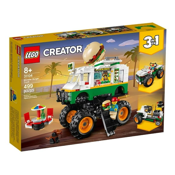 Set LEGO Creator Camioneta Monstruo de Hamburguesa 31104