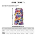 thumbnail image 4 of Sikiie The Garden Tricolor Pansy Flower Basketball Jersey Reversible Men's Mesh Athletic Sports Shirts Training Practice S-4XLMedium, 4 of 6