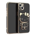 thumbnail image 1 of Funda de teléfono con soporte oculto y espejo HelloKitty para iPhone 14/13 Pro Max, 1 of 4