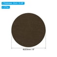 thumbnail image 2 of Uxcell 8 Inch Diameter Lamp Base Felt, 5Pack 2mm Thickness Adhesive Non-slip Anti-scratch Backed Felt, Coffee, 2 of 6