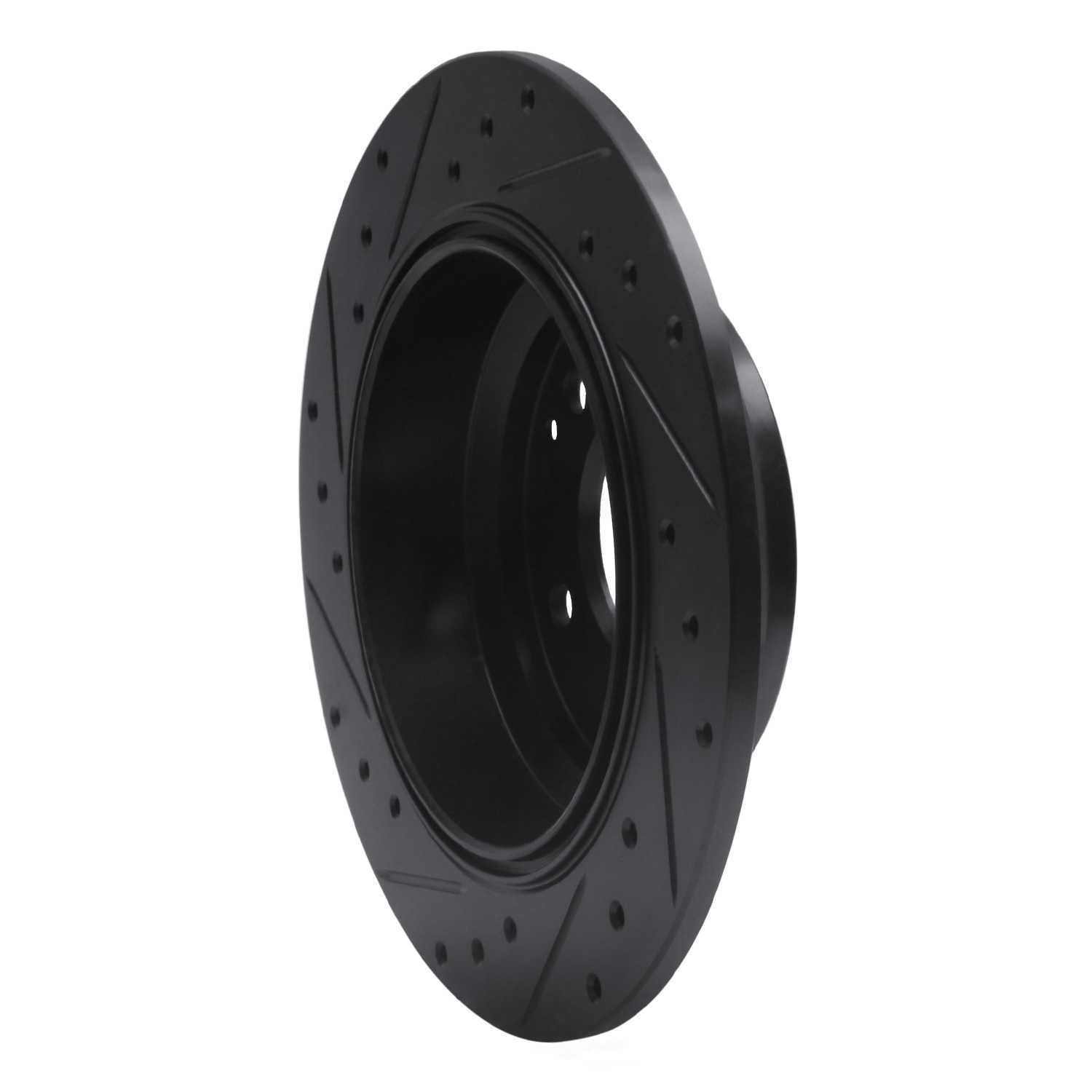 Dynamic Friction Company 633-59041R DFC Brake Rotor - Drilled And Slotted - Black