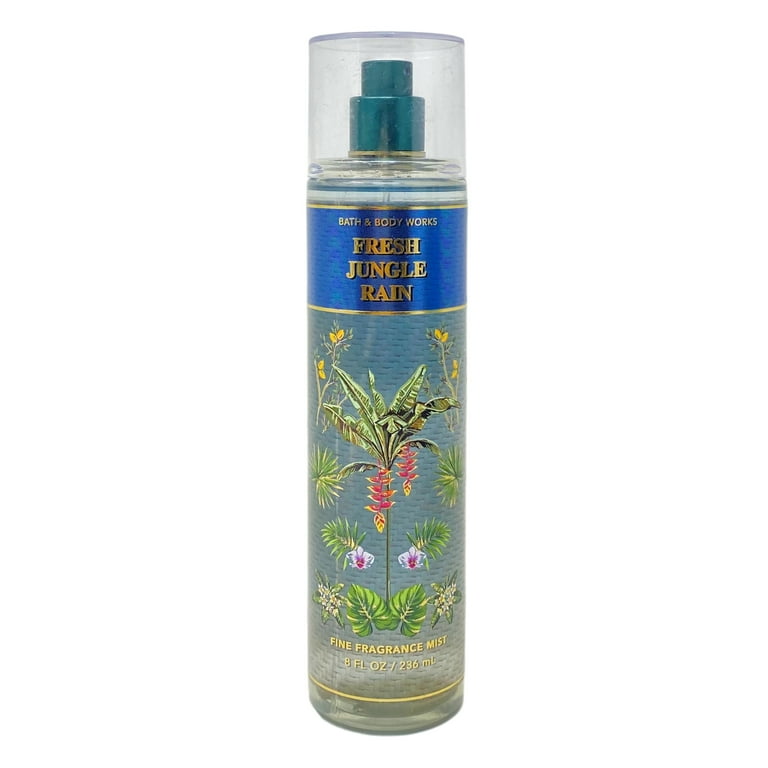 Bath and Body Works Fresh Jungle Rain 4 Piece Gift Set