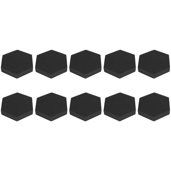 Paneles de pared insonorizados, 10 piezas de espuma acústica hexagonal Paneles de amortiguación de sonido hexagonales Paneles de amortiguación de sonido fieles a su promesa