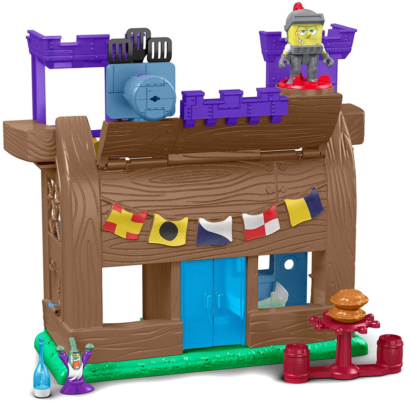 Spongebob Squarepants Imaginext Krusty Krab Kastle Set