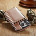 thumbnail image 5 of Casus Funda Tipo Cartera Para Iphone 16 Pro Max Compatible Con Magsafe Para Hombres Y Mujeres Funda Magnética Desmontable Para Teléfono Con Ranura Para Tarjetas Para Iphone 16 Pro Max 6,9 Pulgadas (Or, 5 of 5