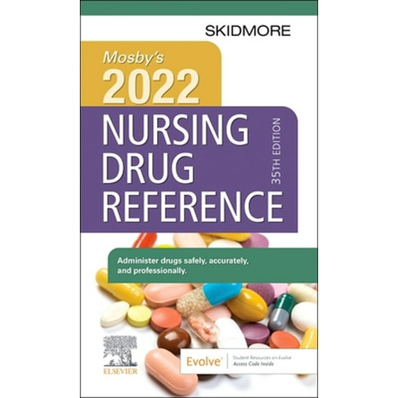 Pre-Owned Mosby's 2022 Nursing Drug Reference (Paperback) 0323826075 9780323826075