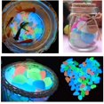 thumbnail image 2 of BAMAIA Roches pour Aquarium, Galets Lumineux Multicolores pour Aquarium, Jardin, Pots de Plantes, Bonsaï, Allée, Allée (100 Pcs, Multicolores), 2 of 7