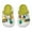 Green, variant on CAIXIA Garden Shoes For Girls Girls Summer Sandals Cute Cartoon EVA Outdoor Beach Slippers For Children Toddler And Kids Casual Walking Footwear,Yellow