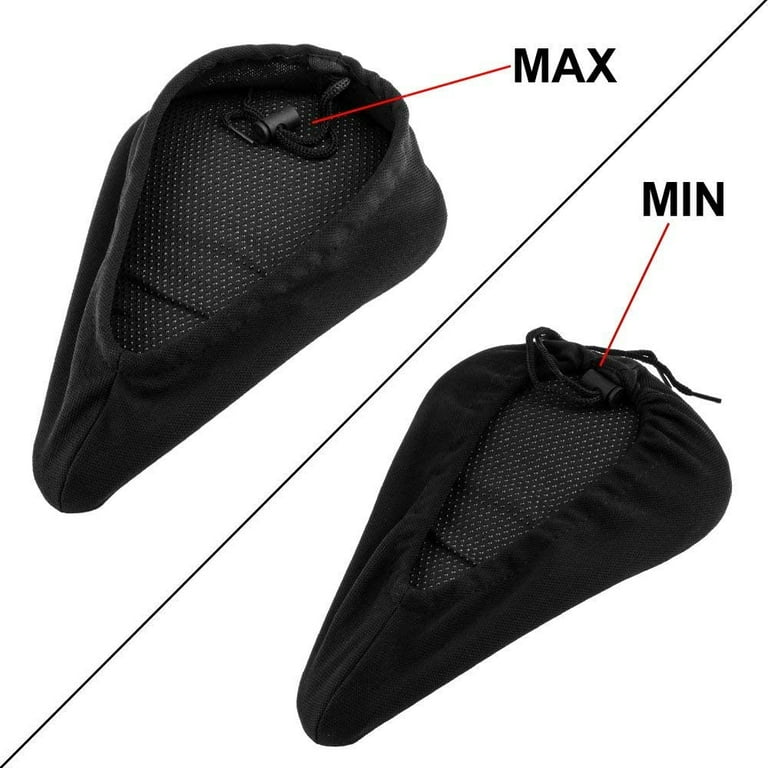 Zacro Gel Bike Seat Extra Soft Gel Bicycle Seat Bike Saddle