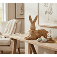 thumbnail image 5 of 20" Giant Rattan Easter Bunny Statue - Oversized Natural Woven Rabbit for Cottagecore Garden & Farmhouse Porch Decor - Rustic Boho Wedding Centerpiece - Vintage Brown Spring Trend, 5 of 5