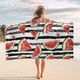 thumbnail image 5 of Toalla de playa de microfibra, súper colorida, resistente a la arena, multiusos, para viajes, piscina, 76 x 152 cm, 5 of 7