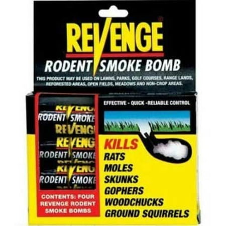 Rodent Smoke Bombs (48 Pak) Mole Gopher Woodchuck Rat Squirrel Skunk Killer Bomb Not For Sale To: CA; (Best Way To Smoke A Squirrel)