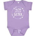thumbnail image 3 of Inktastic I'm the Little Sister Girls Baby Bodysuit, 3 of 5