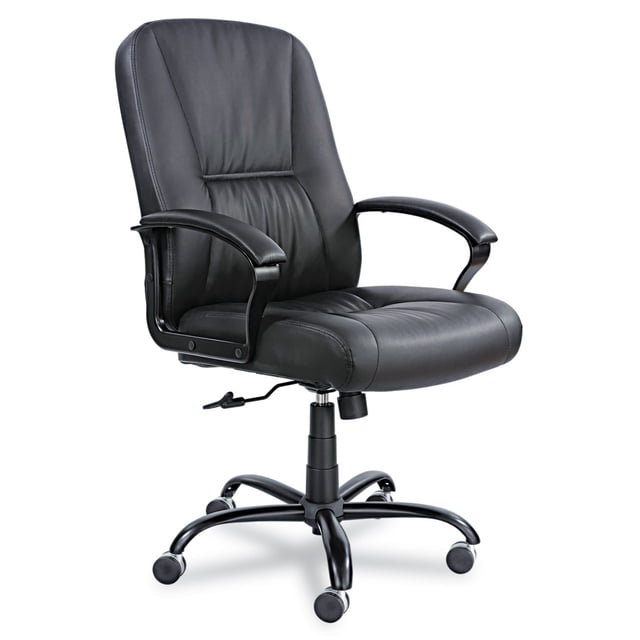 Kingfisher Lane ™ High Back Office Chair in Black Leather