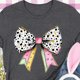 thumbnail image 5 of Camiseta de Cuello Redondo de Manga Corta de la Mujer, Top de Moda para Invierno Y Primavera Impresa de Navidad Casual 3/4, 5 of 7