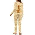 thumbnail image 5 of HELLHERO Highland Cow Printed Womens Pajama Sets Sunflower Printed Sleepwear Comfy Loungewear with Jogger Pants Casual 2 Piece Pjs Set, 2XL, 5 of 5