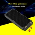 thumbnail image 1 of Calor Del Radiador De Cobre, Líquido De Refrigeración Por Agua Usb 2.0 Hub Fregadero Computadora Venter Intercambiador 360 Mm, 1 of 7