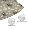 thumbnail image 3 of Fotbe Bees And Chamomile Funda de Almohada Decorativa Estilo Occidental, Lujo en Algodón, Fundas para Almohadas King, Cojín Estampado para Decoración del Hogar-16"x24", 3 of 6