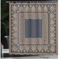thumbnail image 3 of Ambesonne Greek Shower Curtain, Antique Grecian Meandros Art, 69"Wx84"L, Camel, 3 of 4