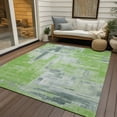 thumbnail image 6 of Addison Rugs Chantille Indoor/Outdoor Transitional Blocks Aloe Washable Rectangle Rug, 10' x 14', 6 of 6