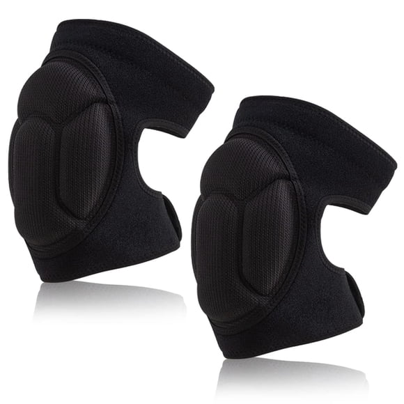 Knee Pads Construction, Adult Knee Pads for Work, Anti-Slip Collision Avoidance Knee Brace with Thick Sponge Pad, Knee Protectors Cushion with Thick EVA Foam Padding (L)