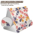 thumbnail image 2 of FORMRS A4 Clipboard Folder with Pen Holder Horizontal Foldable School Office Binder, Purple Retro Flower, 2 of 9
