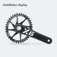 thumbnail image 5 of DJC Bike Oval Chainring GXP 3mm 6mm Offset Direct Mount for Sram GXP XX1 Eagle X01 X1 X0 X9 30T 32T 34T 36T 38T, 5 of 9