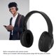 thumbnail image 4 of Auriculares inalámbricos para juegos cancelación de ruido de control de volumen estéreo de auriculares Bluetooth para teléfono celular, 4 of 8