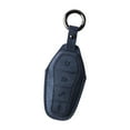 thumbnail image 5 of yotijar Car Key Fob Cover Suede Smart Key Protector for Byd Plus Atto 3 Dolphin Navy Blue, 5 of 8