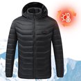 thumbnail image 1 of Campo Motocicleta Invierno para Acampar Ropa Con Calefacción USB Chaqueta Eléctrica 21 Áreas Calentada Hombres Al Aire Libre Caminata Esquí, 1 of 9