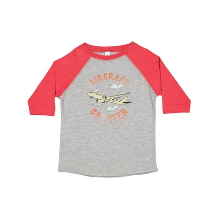 

Inktastic Aircraft Spotter Plane Lover Gift Toddler Boy or Toddler Girl T-Shirt