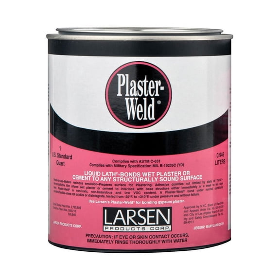 Larsen PWQ06 Interior Plaster Weld, 1 Quart