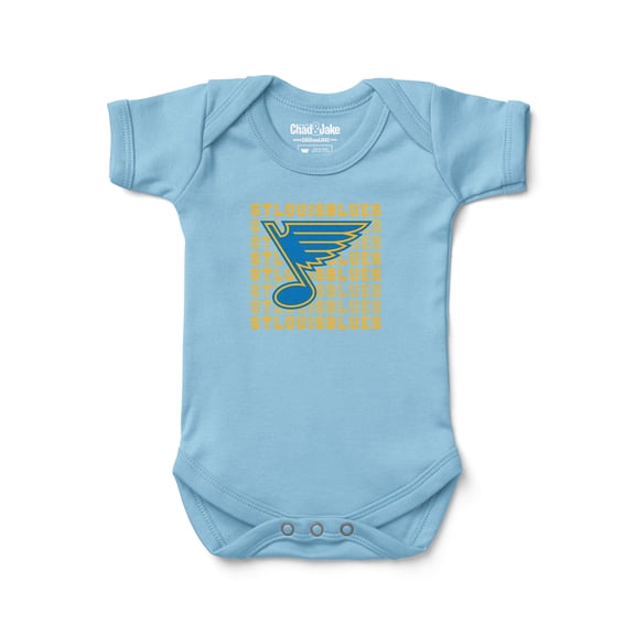 Newborn & Infant Chad & Jake Light Blue St. Louis Blues Bodysuit