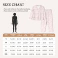 thumbnail image 4 of Vsdgher Cow 1 Pajamas Set Long Sleeve Sleepwear Womens Button Down Nightwear Pj Sets-Small, 4 of 7