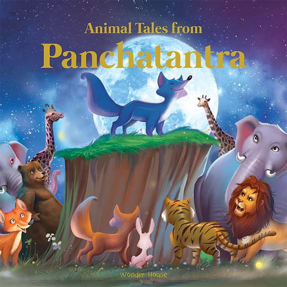 Pre-Owned Animals Tales from Panchtantra: Timeless Stories for Children from Ancient India (Hardcover) 9389178118 9789389178111