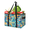 Multicolor 1, variant on CURLYOOT Coastal Starfish Seashell Reusable Grocery Bag, Large Foldable Grocery Totes Shopping Bag for Groceries, Farmhouse Shopping Bags with Handles for Kitchen Trunk Picnic